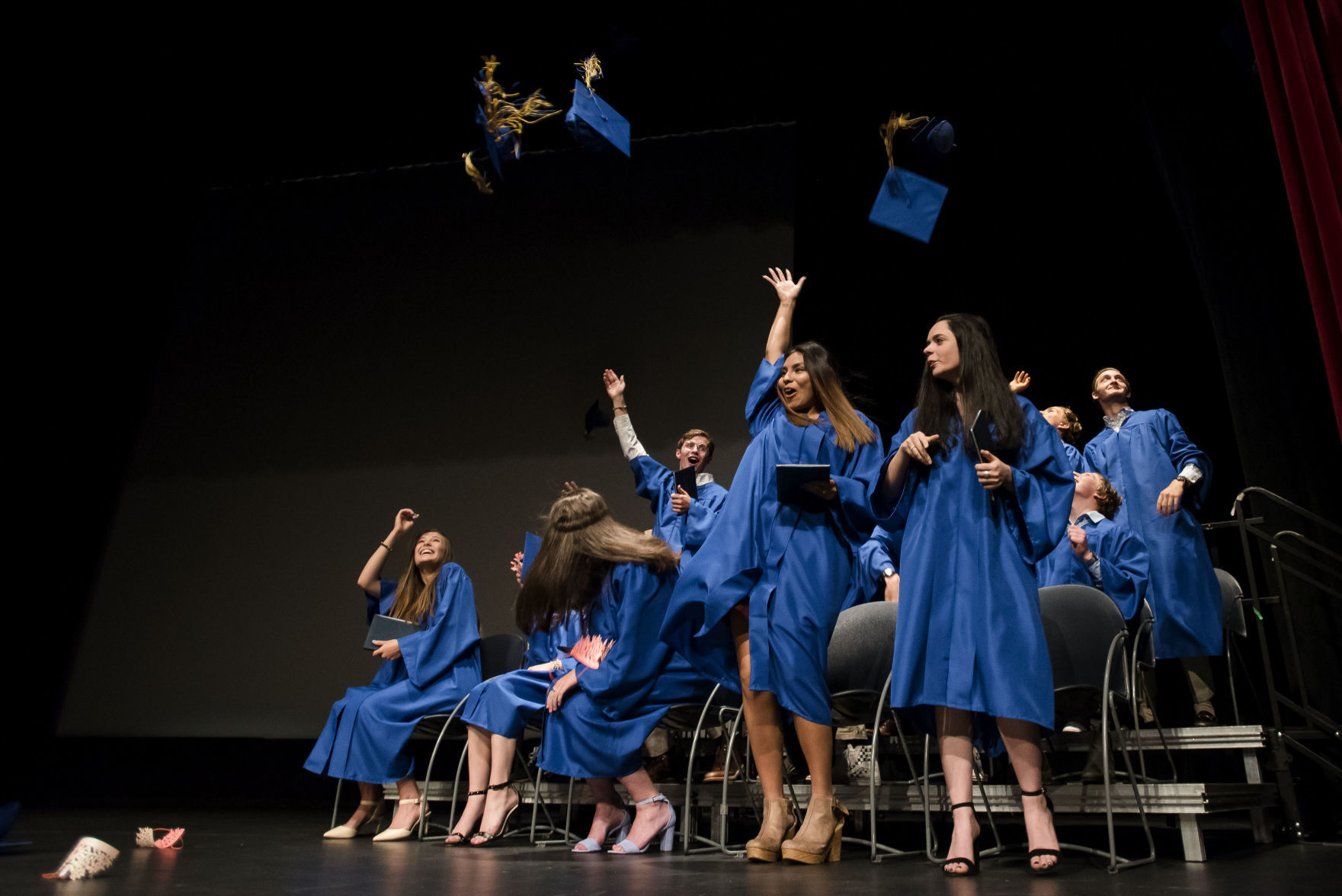 Jackson Hole Community School's graduation ceremony